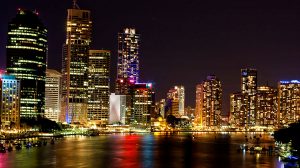 Kangaroo point brisbane night