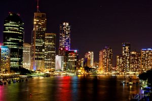 Kangaroo point brisbane night