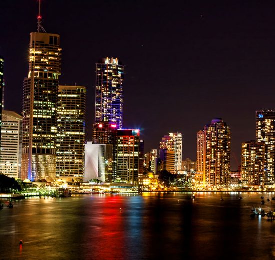 Kangaroo point brisbane night