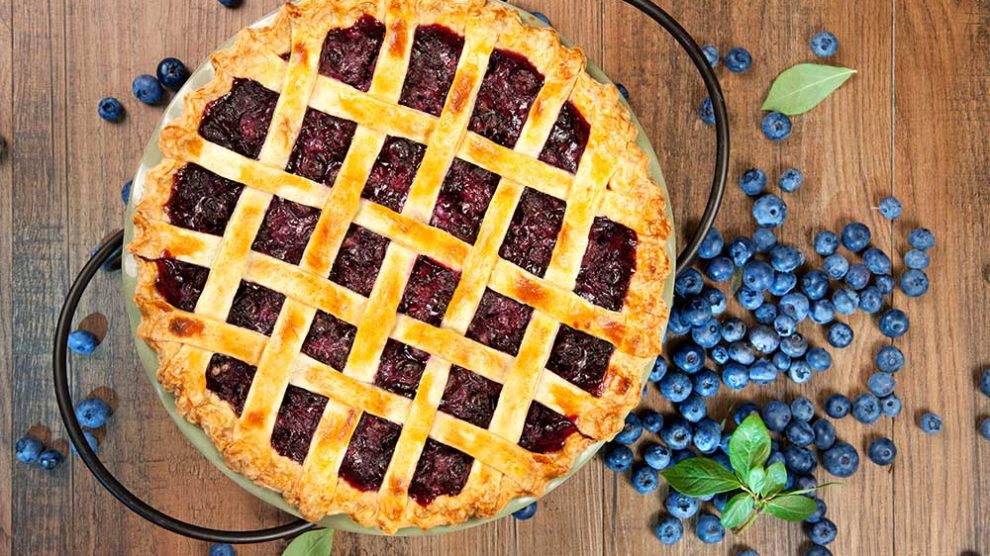 Grandma’s Mouth-Watering Famous Blueberry Pie