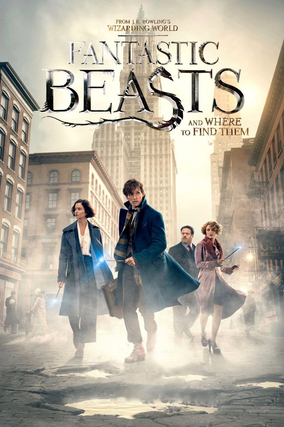Poster for the movie "Fantastic Beasts and Where to Find Them"