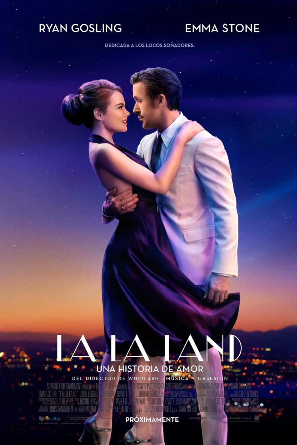 Poster for the movie "La La Land"