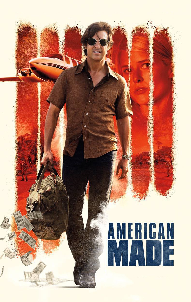 Poster for the movie "American Made"