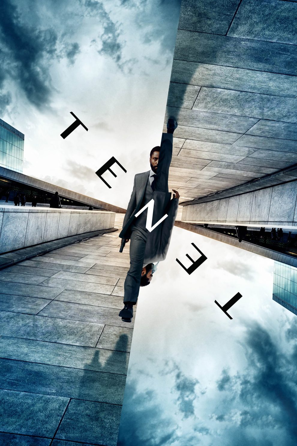 Poster for the movie "Tenet"