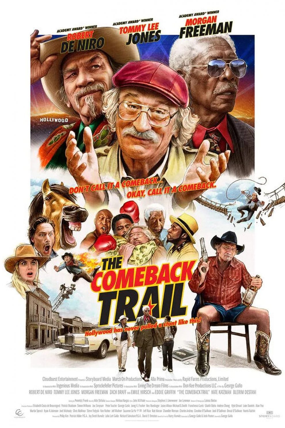 Poster for the movie "The Comeback Trail"
