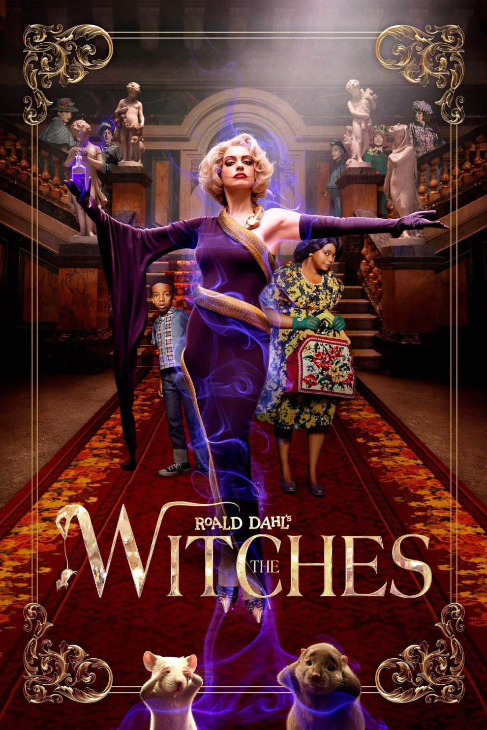 Poster for the movie "Roald Dahl's The Witches"