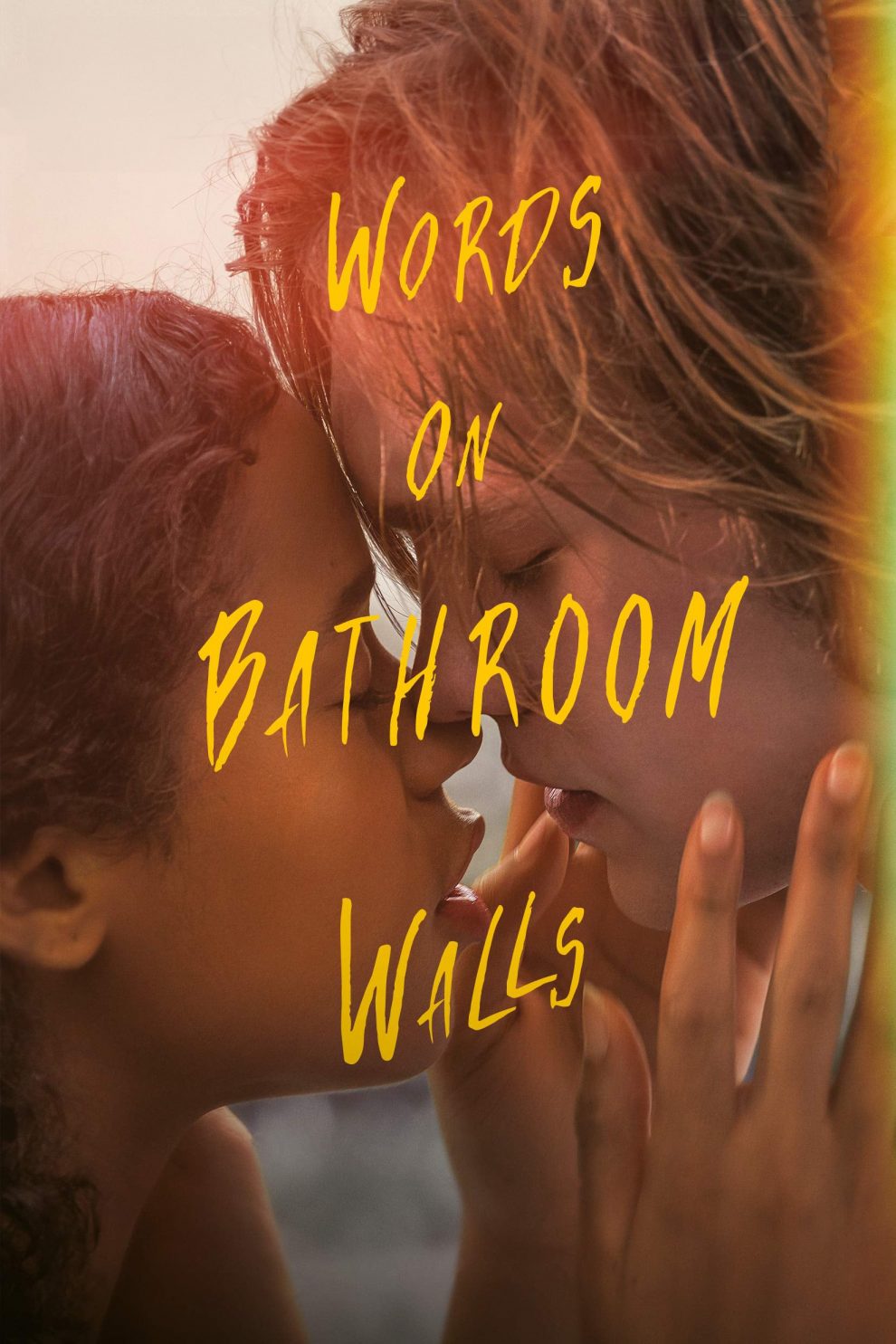 Poster for the movie "Words on Bathroom Walls"