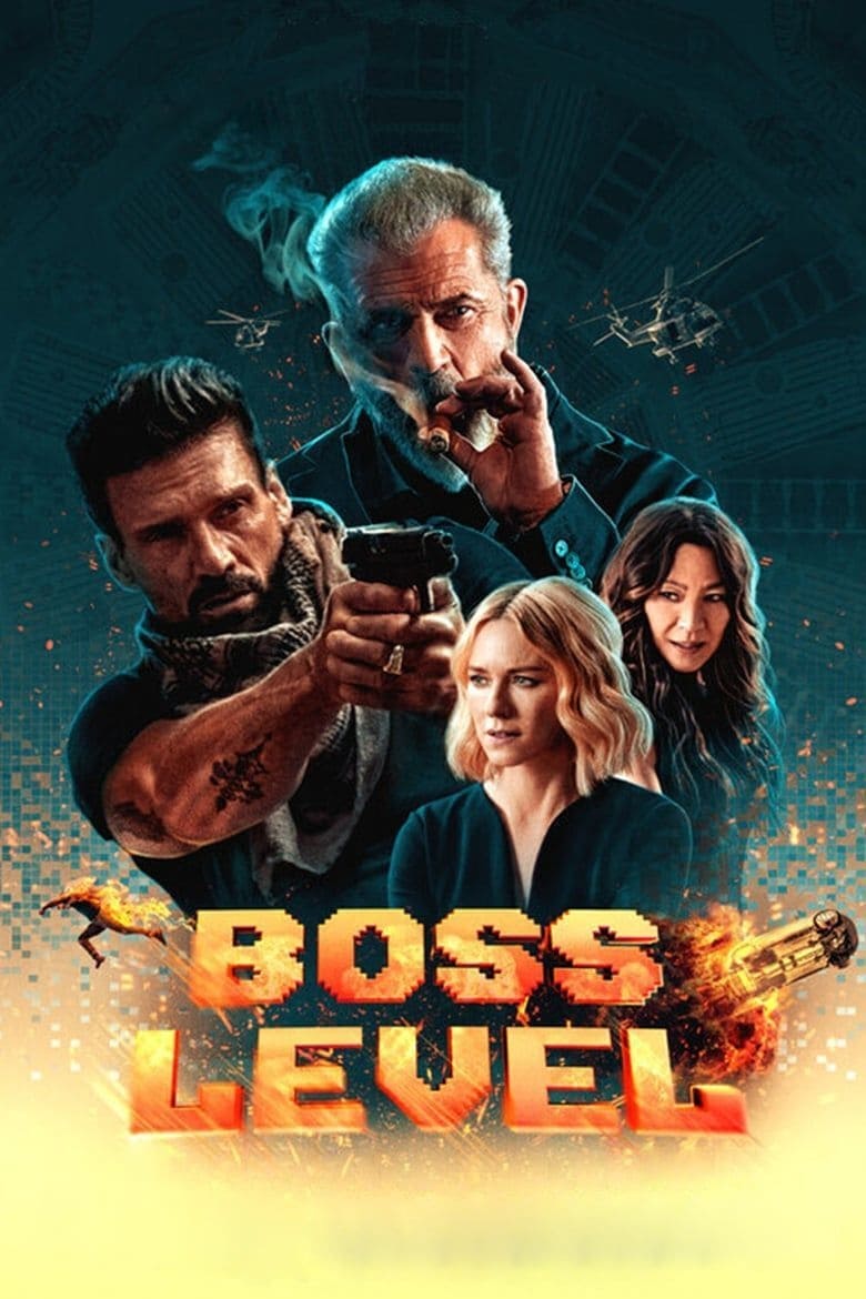 Poster for the movie "Boss Level"