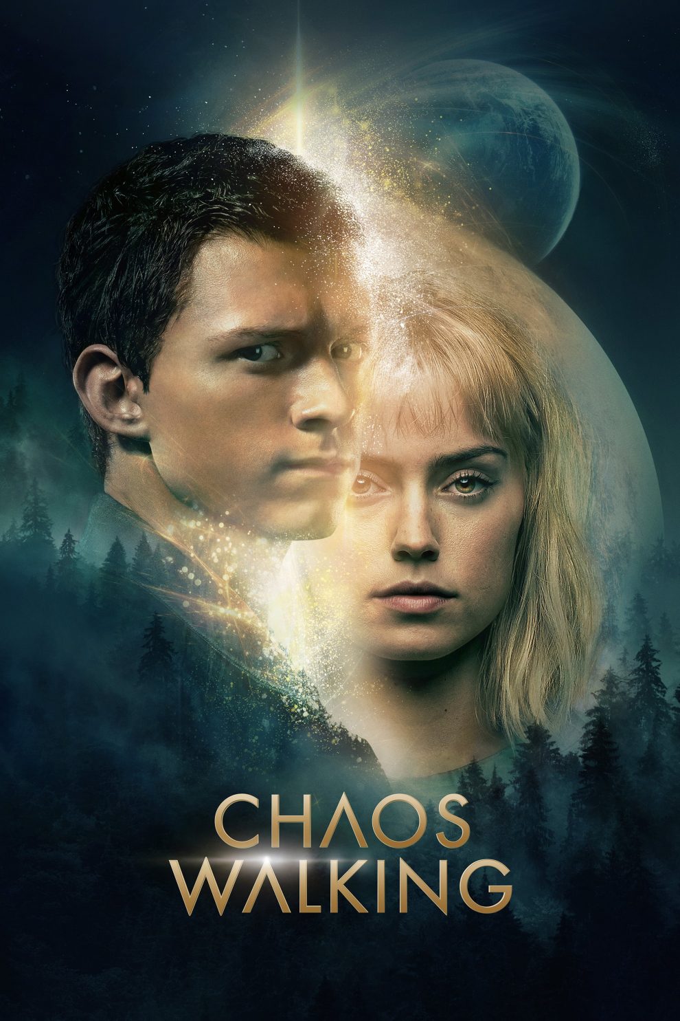 Poster for the movie "Chaos Walking"