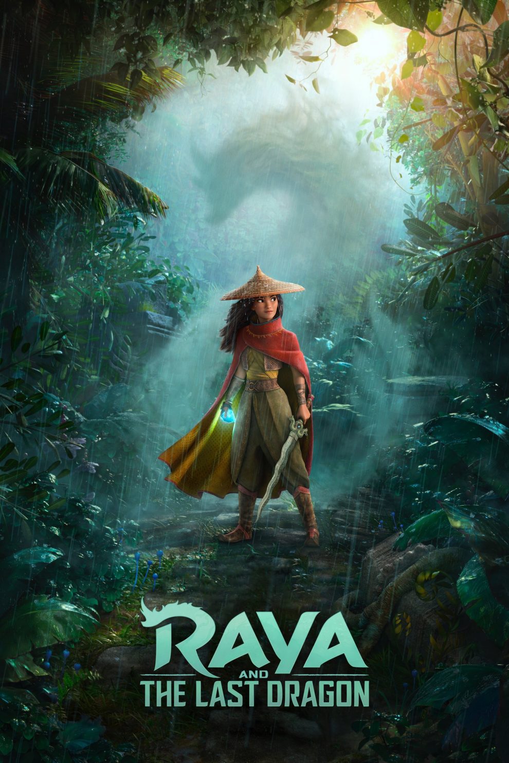 Poster for the movie "Raya and the Last Dragon"