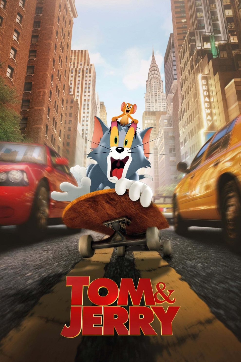 Poster for the movie "Tom & Jerry"