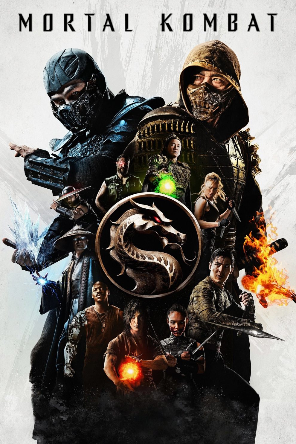 Poster for the movie "Mortal Kombat"