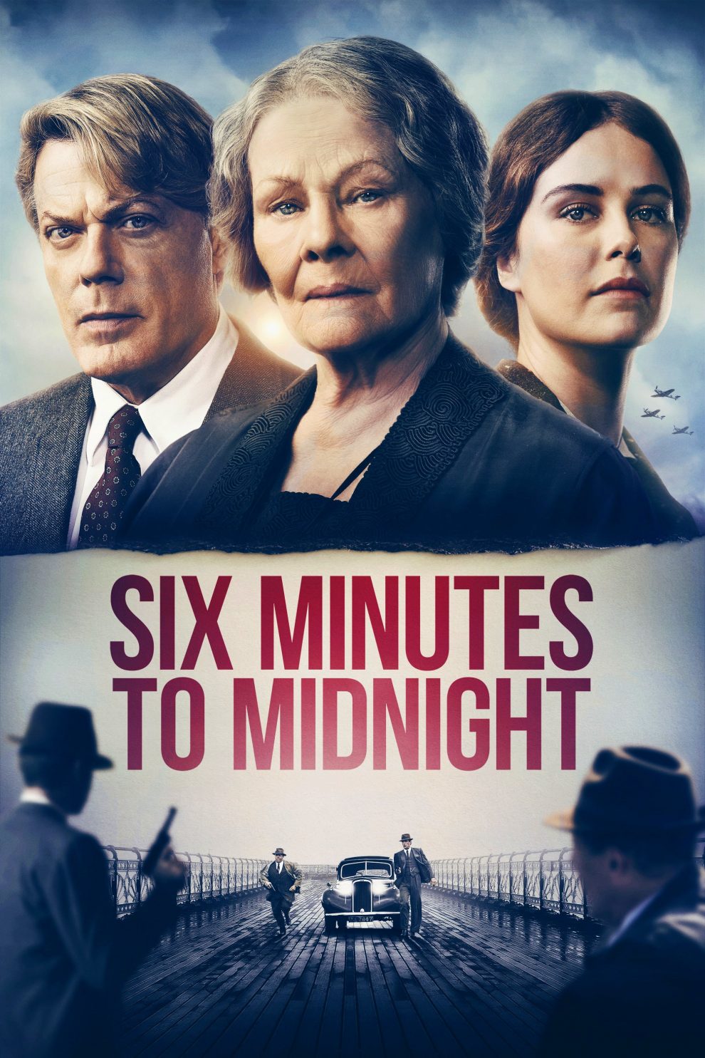 Poster for the movie "Six Minutes to Midnight"