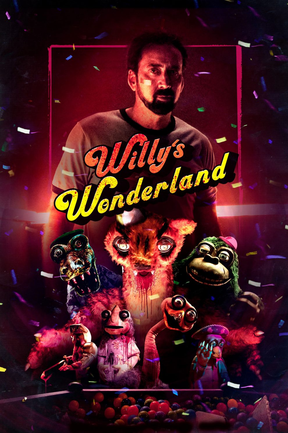 Poster for the movie "Willy's Wonderland"