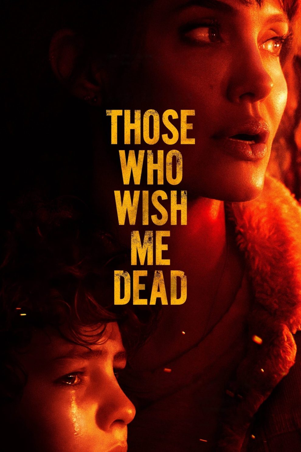 Poster for the movie "Those Who Wish Me Dead"